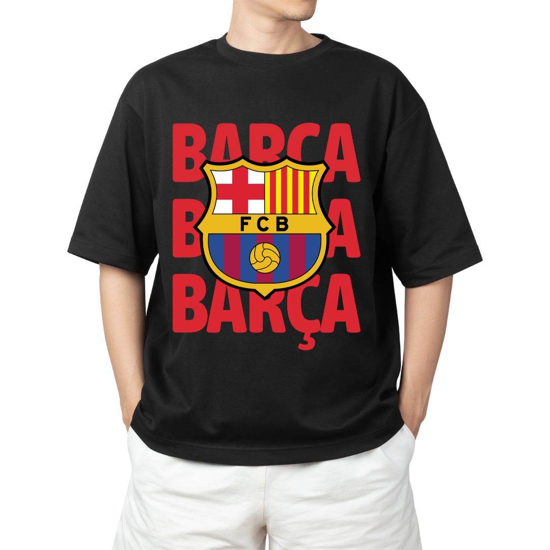 forca barca oversized tshirt