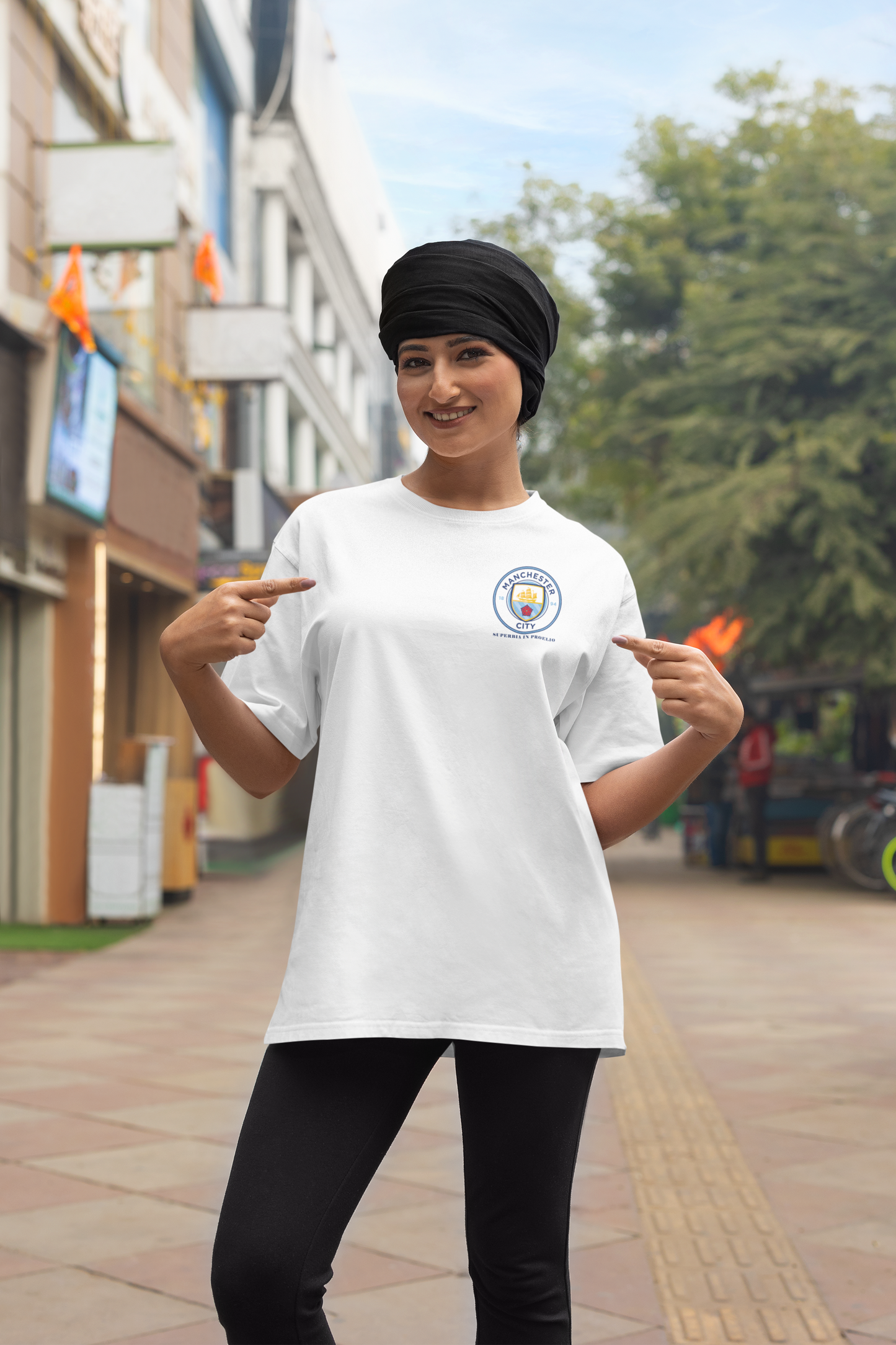 mancity oversized tshirt