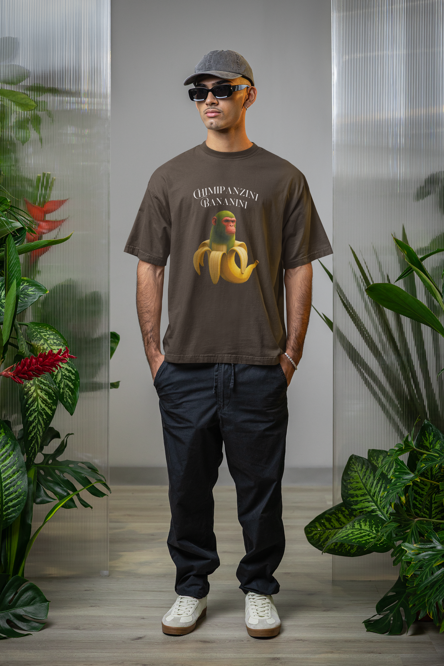 chimpanzini bananini meme tshirt