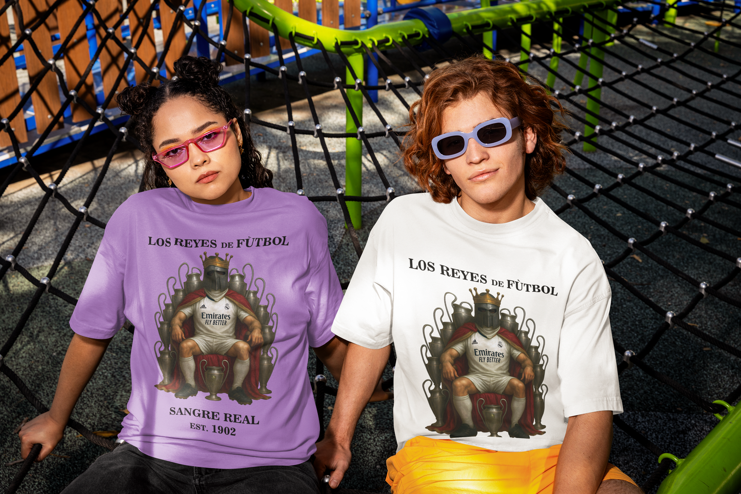 Real Madrid legacy oversized Tshirt for him and her