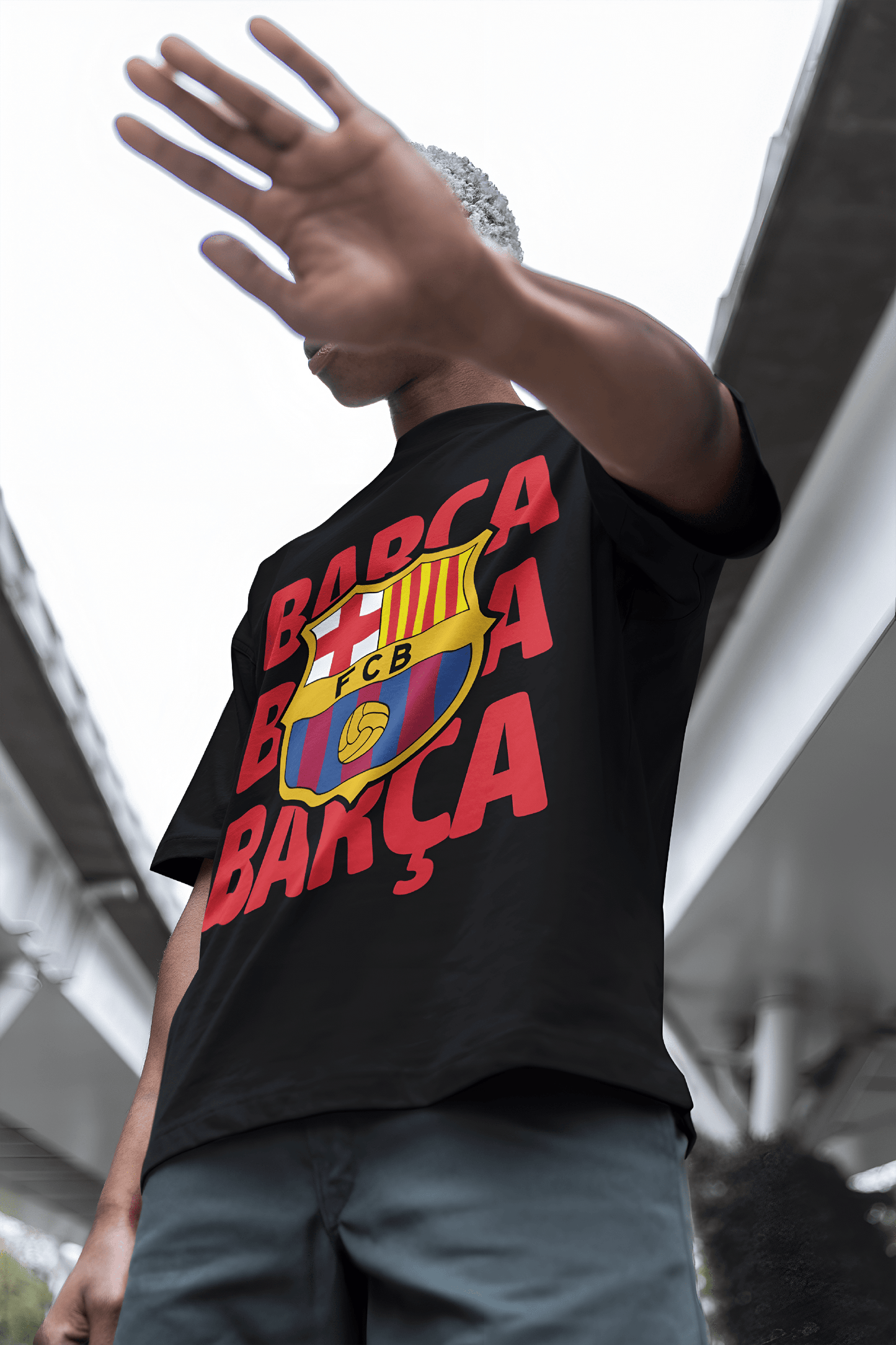 fcb logo tshirt