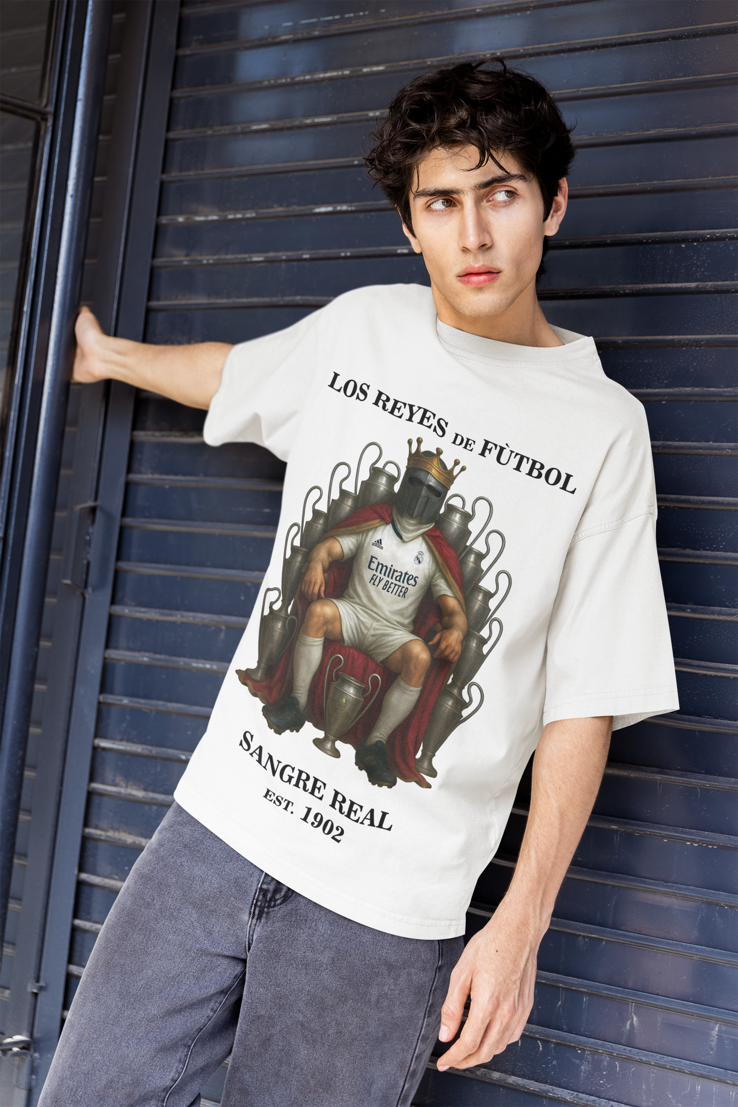 real madrid legacy oversized tshirt