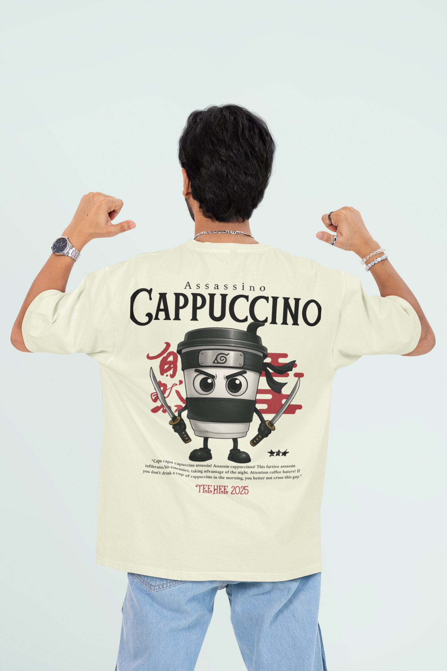 Assassino Cappuccino Oversized TShirt