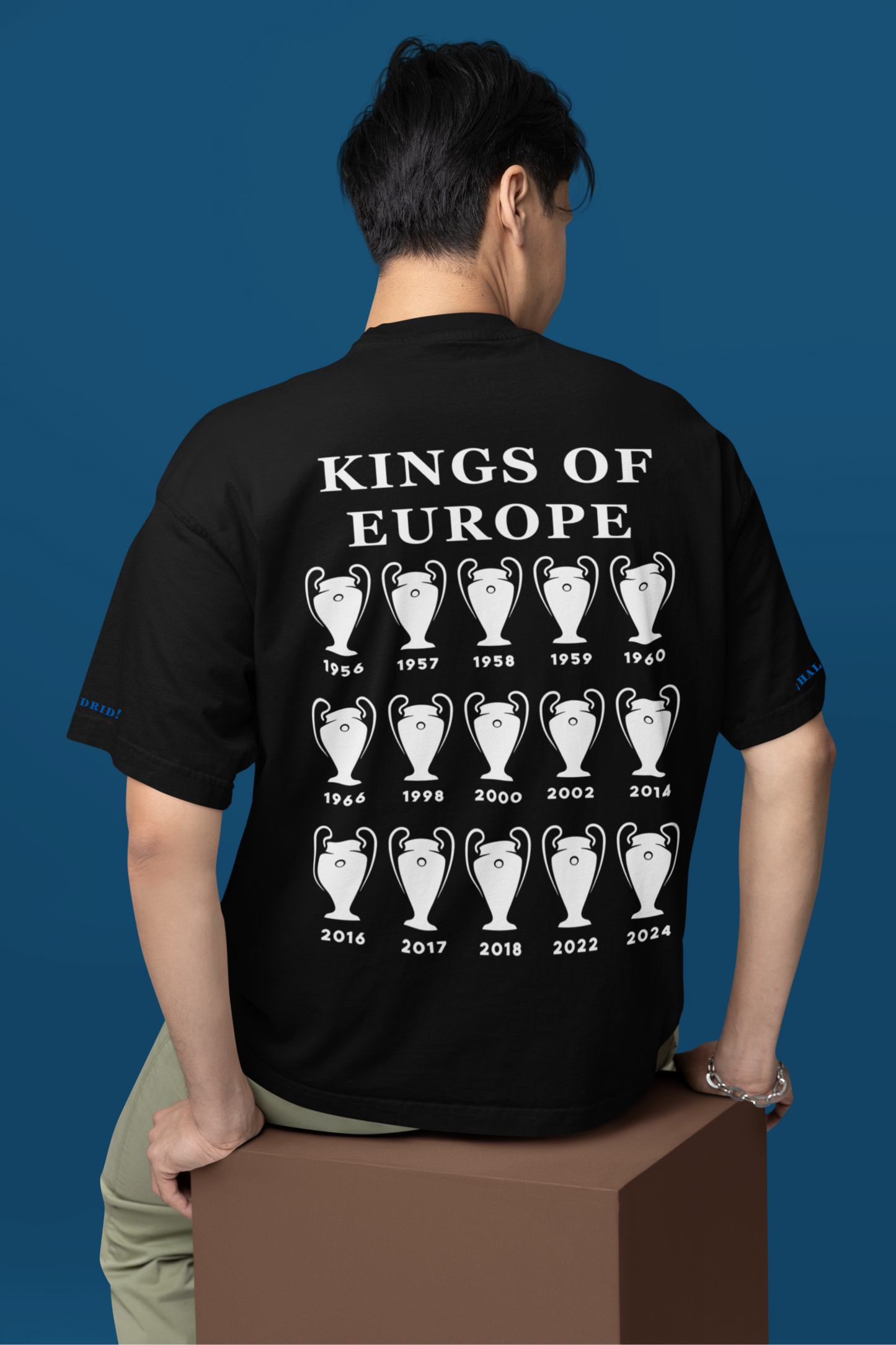 Real Madrid - Los Blancos Galacticos Oversized Tshirt