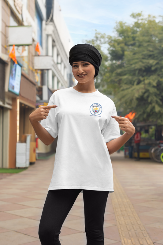 mancity oversized tshirt