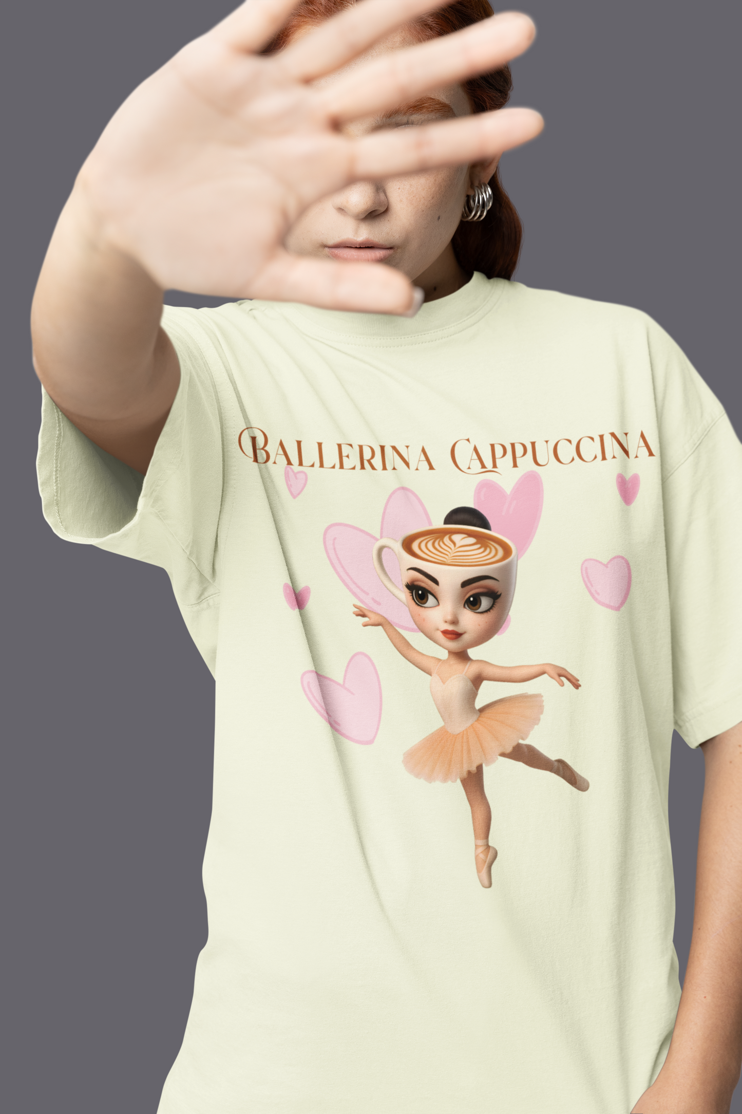 Ballerina cappuccina beige tshirt