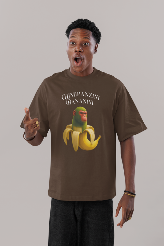 Chimpanzini Bananini Oversized TShirt