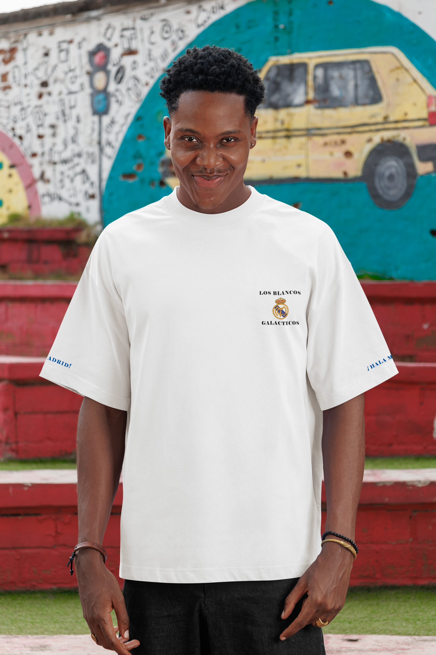 real madrid oversized fit tshirt