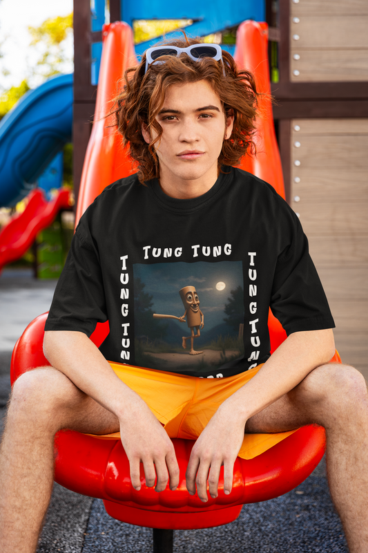 Tung Tung Tung Sahur Oversized TShirt